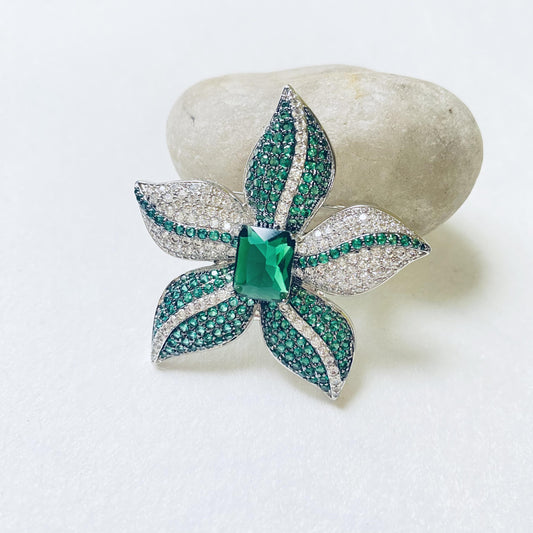 Sparkling Brooch | Pins Starfish  |Jewellery Gifts